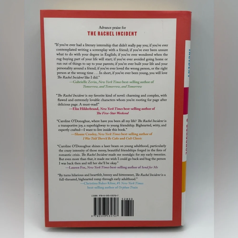 The Rachel Incident: A Novel by Caroline O'Donoghue (2023, Hardcover)